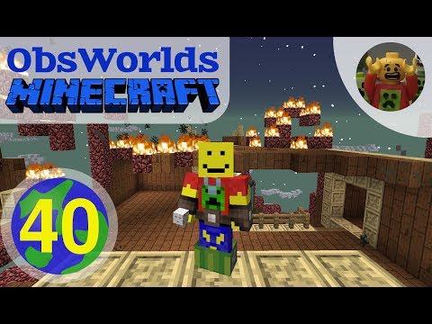 Jim Plays ObsWorlds Minecraft E40 - Carminite Conquerer