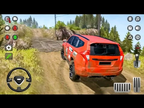 Offroad 4x4 Prado Driving Simulator -Jeep SUV Drive Mountain Climb - Android GamePlay