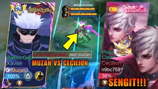 Download lagu SENGIT! KETIKA MUZAN MELAWAN PRO CECILION INILAH YG TERJADI! BUILD XAVIER TERSAKIT | MOBILE LEGENDS  mp3