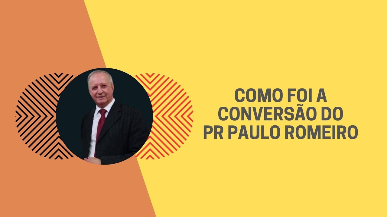 Como Foi a Conversão do Pr Paulo Romeiro, autor do Best-Sellers "Super Crentes"