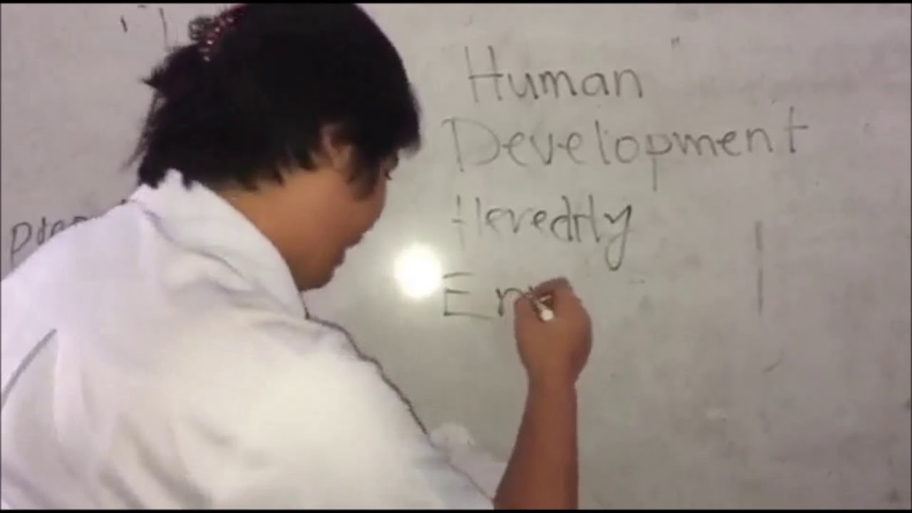 Lesson 1- Human development and personal development