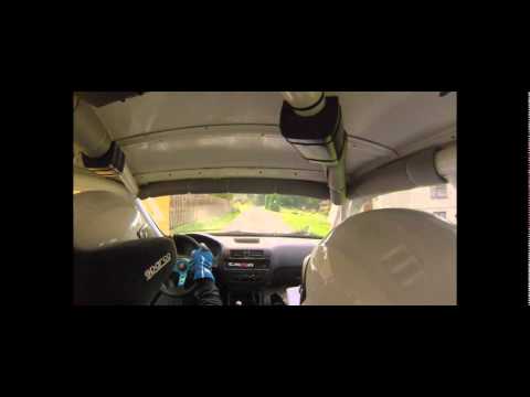 Anaszkiewicz/Kozłowski - Rajd Wisły 2014 - OS6 Kaniówka - dzwon