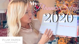 ORGANIZING MY LIFE 2020 | Planner Layout & Walkthrough | Custom Planner