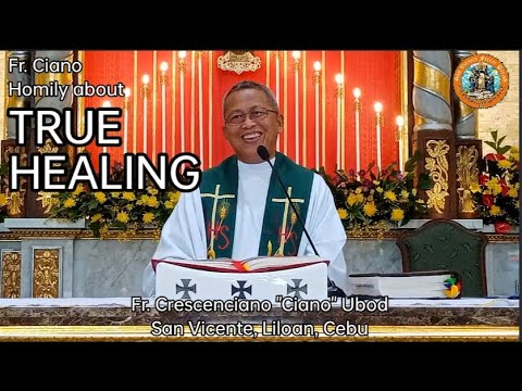 Fr. Ciano Homily about TRUE HEALING - 11/14/2022