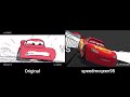 Cars 3 Extended Scene Lightning Mcqueen S Crash Part 1 Storyboard Comparisons