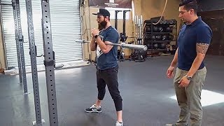 Sumo-Stance Zercher Squat exercise video thumbnail