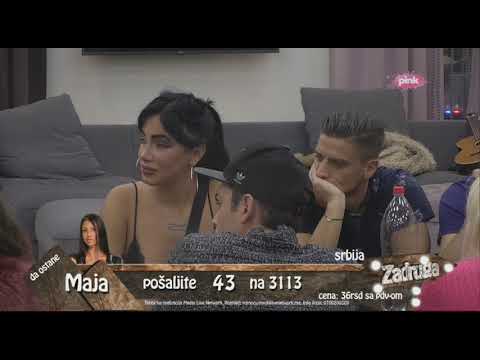 Zadruga 2 - David i Luna odgovaraju na pitanje gledalaca zašto su se zbližili - 01.11.2018.