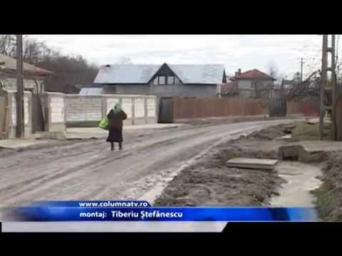 Drumul cu gropi din satul Odaia Turcului! (Columna TV)
