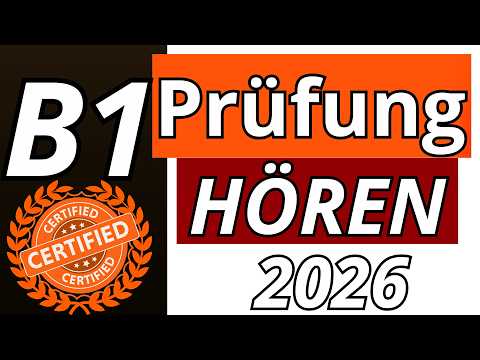 G.A.S.T - B1 Prüfung - Hören Übungssatz - G.A.S.T DTZ 2026 TEST
