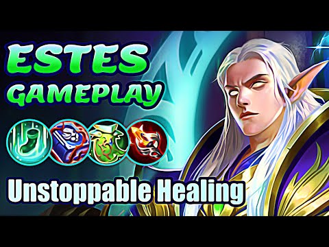 Estes Best Support - Unstoppable Healer - Perfect Gameplay - Support  Mobile Legends