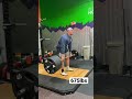 675lbs x 1 #gorillamind #moreplatesmoredates #natural #powerlifter #turkesterone #usapl