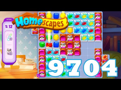Homescapes Level 9704 HD 3 - match puzzle game | Gameplay Walkthrough | android | GameGo Game | IOS
