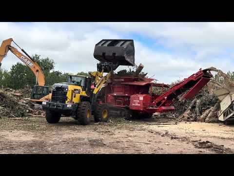 2023 Morbark 1300B Tub Grinder Turning Waste into Product!