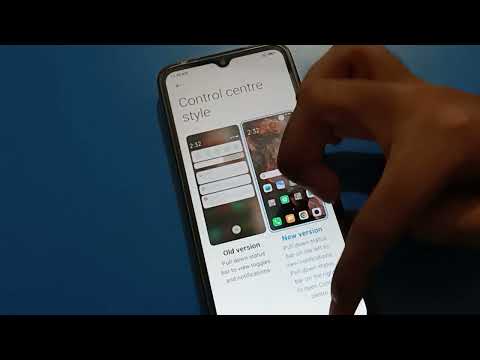 How to hide notch control center redmi phone |  Notch hide setting, redmi 12, redmi a2