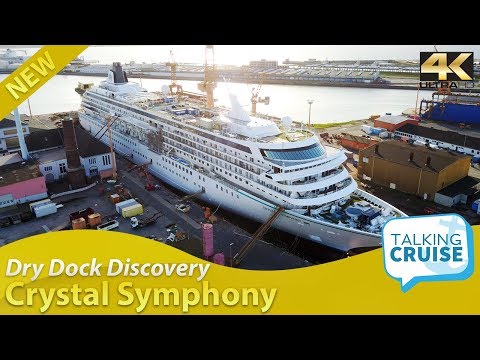 Dry Dock Discovery – Crystal Symphony Luxury Cruise Ship