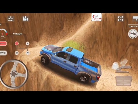 Off-road Drive pro, New Blue SUV Off-road Parking Game,Car Driving Games,(HB Gamer #34)