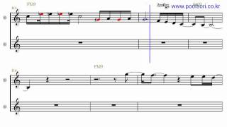 G Walkin` - Bb Tenor/Soprano Sax Sheet Music [ kenny g ]