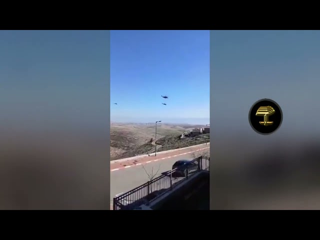Helicóptero israelí cae en Cisjordania