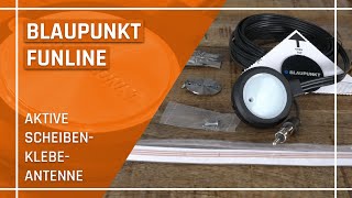 Blaupunkt DAB+ und UKW FM Antenne für die Auto Nachrüstung Kombiantenne für die Scheibe