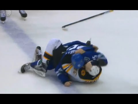 Dorsett Goes After Rinaldo Following Hit on Horvat