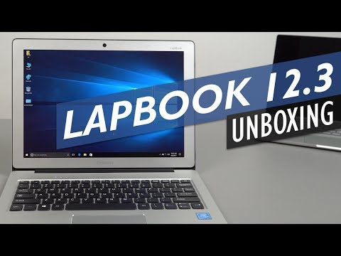 Chuwi Lapbook 12.3 Unboxing Hands-On Review. Laptop With Surface Pro 4 Screen