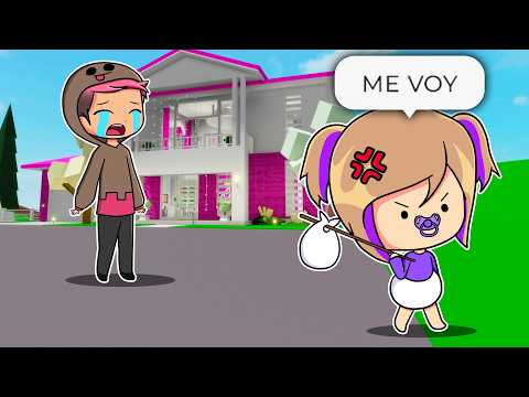 LYNITA BEBÉ SE ESCAPA DE CASA 😱 ROBLOX BROOKHAVEN