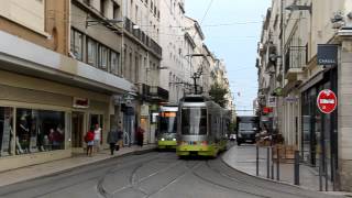 preview picture of video 'Tramway Saint-Étienne (2012): Place du Peuple'