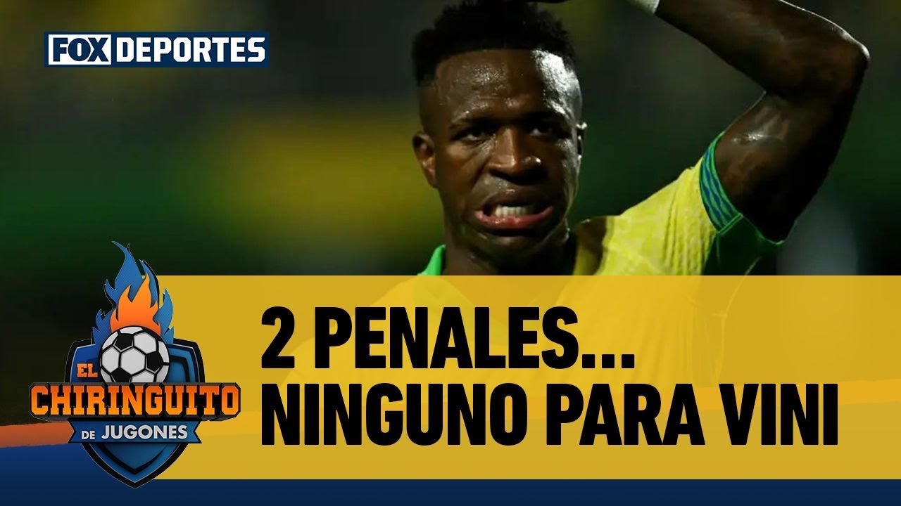 👀💥 2 PENALES para BRASIL, pero ninguno lo pateó VINÍCIUS... | El Chiringuito