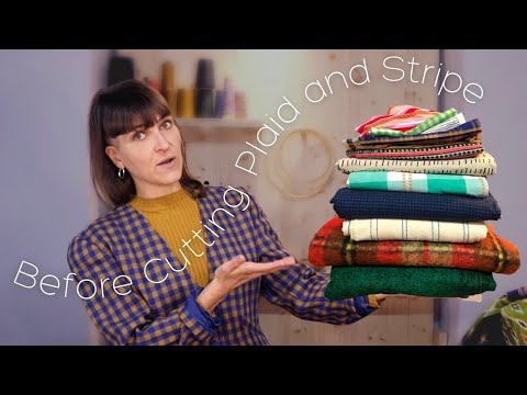 BEFORE Cutting your Plaid and Stripe WATCH THIS | 10 Most Important Tips
