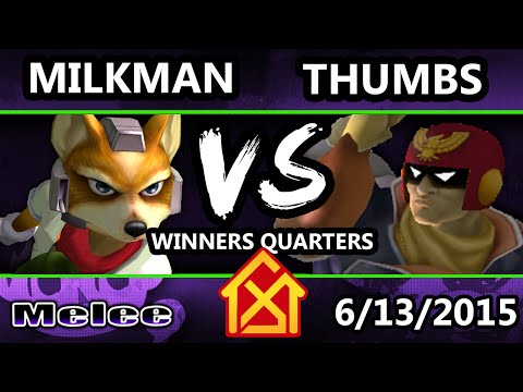 DTH - OES | MilkMan (Fox) Vs. ThumbsWayUp (Captain Falcon) SSBM Winners Quarters - Smash Melee