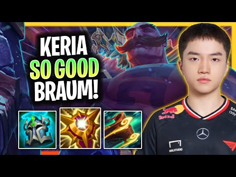 KERIA IS SO GOOD WITH BRAUM! | T1 Keria Plays Braum Support vs Alistar!  Season 2025