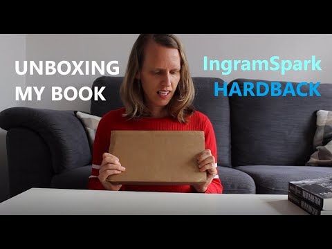 Unboxing My Book (Hardback from Ingram/Paperback from KDP)