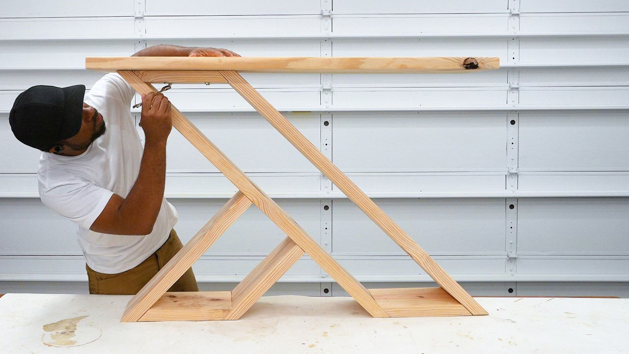 If You Can't Find It, Build It // DIY Entryway Console Table
