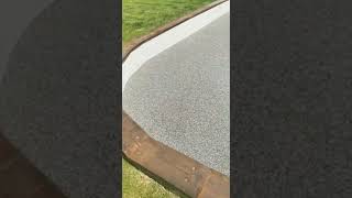 A resin installation completed in May