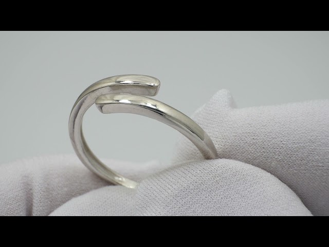 Срібна каблучка 50кю Відео огляд