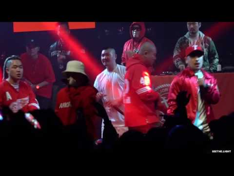 20170325 DBC CONCERT :: 넉살 - 악당출현 (feat. 오디, 딥플로우, 던밀스, 우탄)