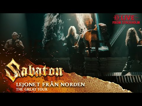 SABATON - Lejonet Från Norden (Live - The Great Tour - Stockholm)