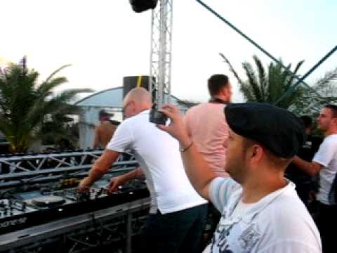 Mark Knight & Martijn Ten Velden @ Bedroom Beach 2010 after Sunrise :)