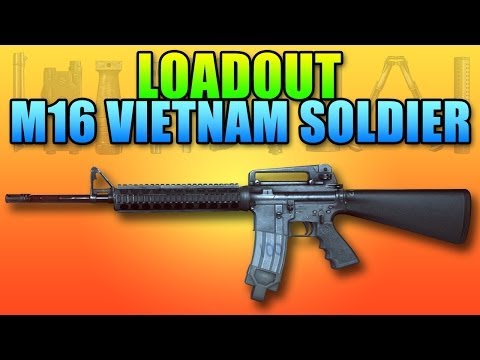 Battlefield 4 Loadout M16A4 Vietnam Soldier