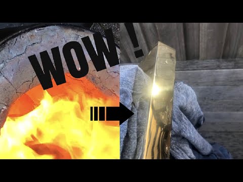 Mirrored Brass from old trash to bullion, ASMR