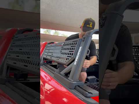 Truck Bed Rack Comparison Yakima Overhaul HD vs RealTruck Elevate Rack #toyota #chevy