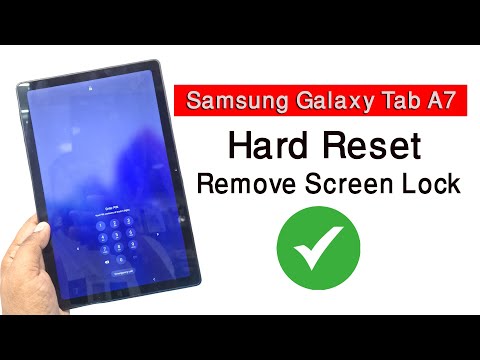 Samsung Galaxy Tablet A7 T505 Hard Reset