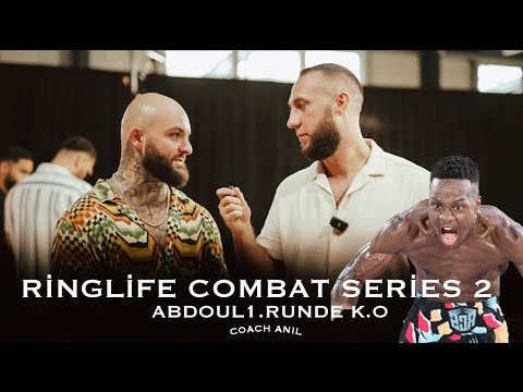 Abdoul  1. runde K.O bei ringlife combat series 2