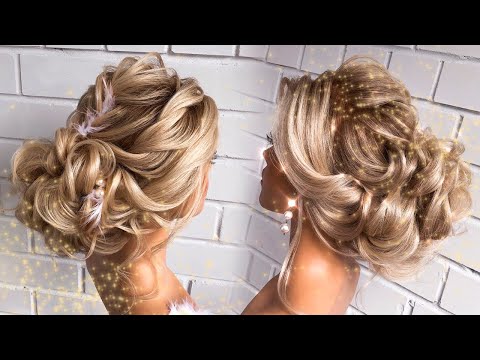 ✅ Low Curly Bun | Elegant Wedding Hairstyle Tutorial (Step-by-Step)