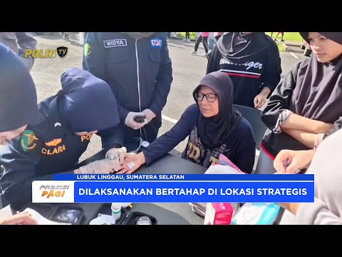 KEGIATAN BAKTI KESEHATAN POLRES LUBUK LINGGAU PERINGATI HUT BHAYANGKARA KE-79