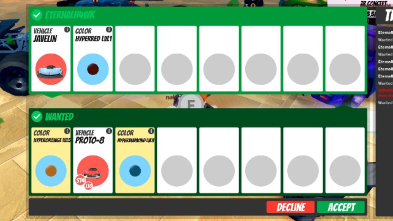 The NEW JAVELINE in Jailbreak Trading pt.3