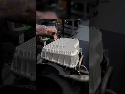 Installing a PPE Transmission Pan on a 750HP 68RFE Transmission! #68rfe #transmission #ppe