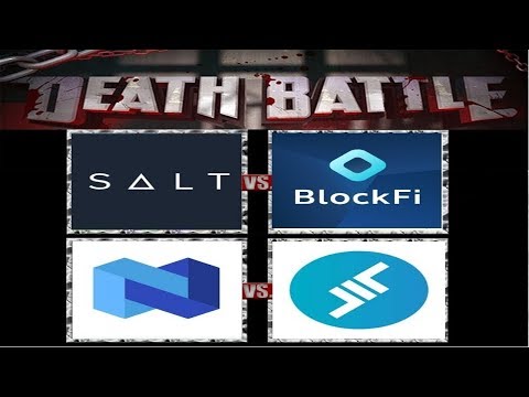 SALT Lending 🆚 ETHLend 🆚 Nexo 🆚 BlockFi