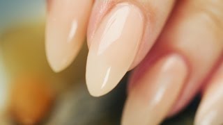 Almond-Shaped, Acrylic Nails Step By Step Tutorial