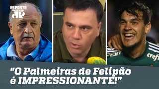 ‘O Palmeiras de Felipão é impressionante!’, exalta Mauro Beting